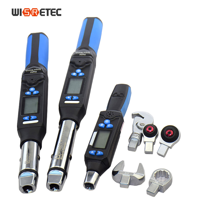 Interchangeable Head Torque Wrench Open - Precyzyjny regulowany elektroniczny cyfrowy klucz dynamometryczny