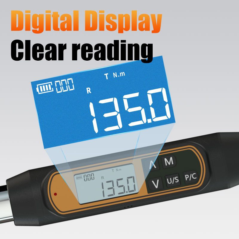 3/8 135Nm, 1/2 cala 200Nm 340N – Digital Torque Wrench 1/2 Inch 200Nm recenzja i cena