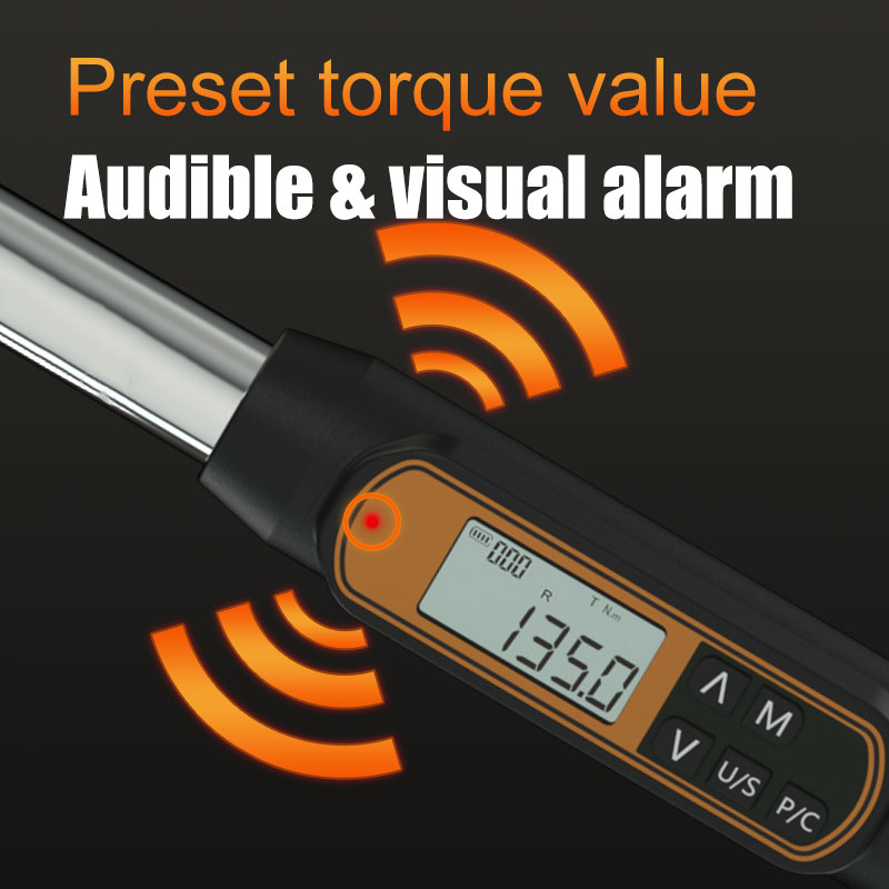 3/8 135Nm, 1/2 cala 200Nm 340N – Digital Torque Wrench 1/2 Inch 200Nm recenzja i cena