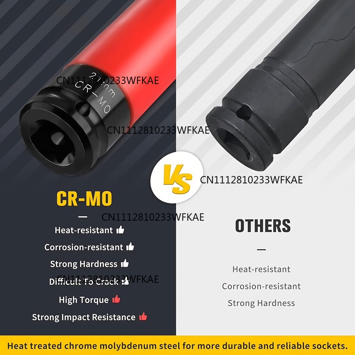 Ochraniacz koła z napędem 1/2  – Impact Socket Thin Wall Deep Metric Set recenzja i cena