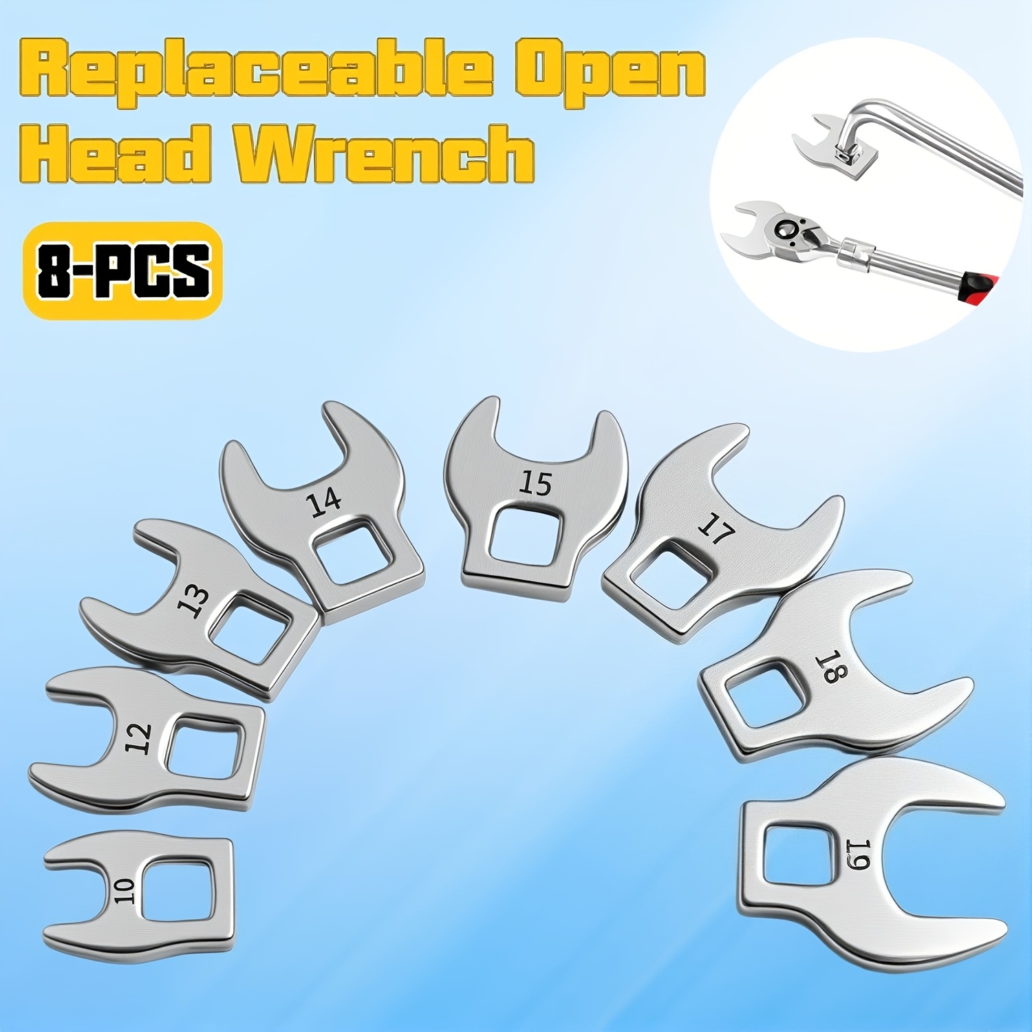 Zestaw 8 wymiennych kluczy dyn – Interchangeable Head Torque Wrench Open recenzja i cena