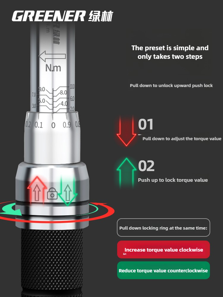 Klucz dynamometryczny otwarty, – Interchangeable Head Torque Wrench Open recenzja i cena