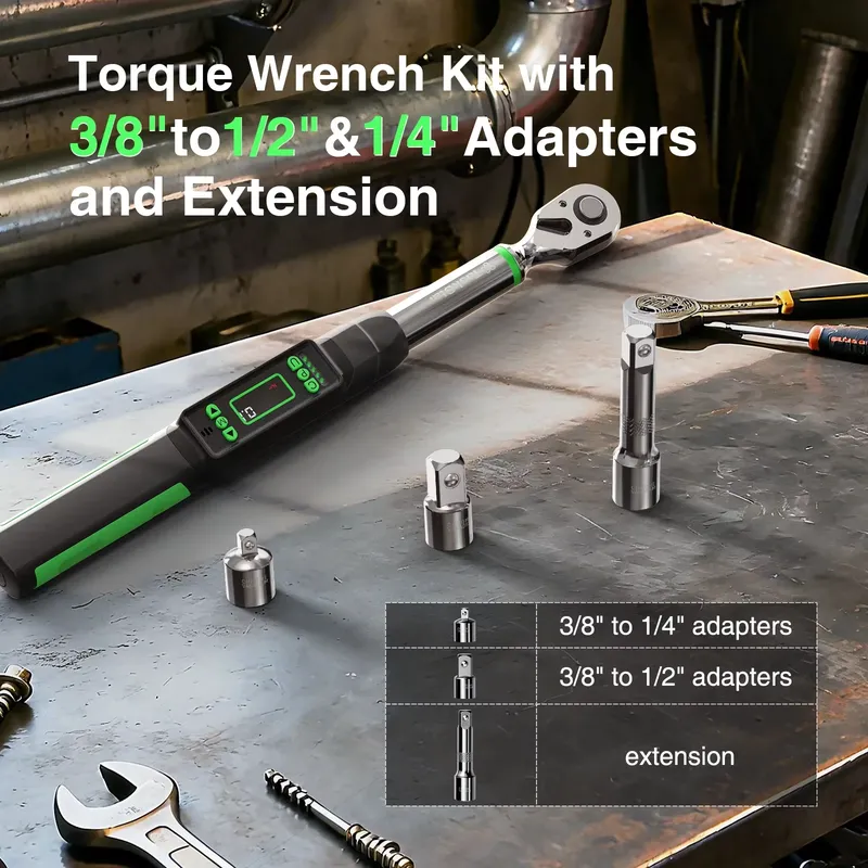 TaskStar 3/8-calowy cyfrowy kl – Electronic Torque Adapter 3/8 1/2 Digital recenzja i cena