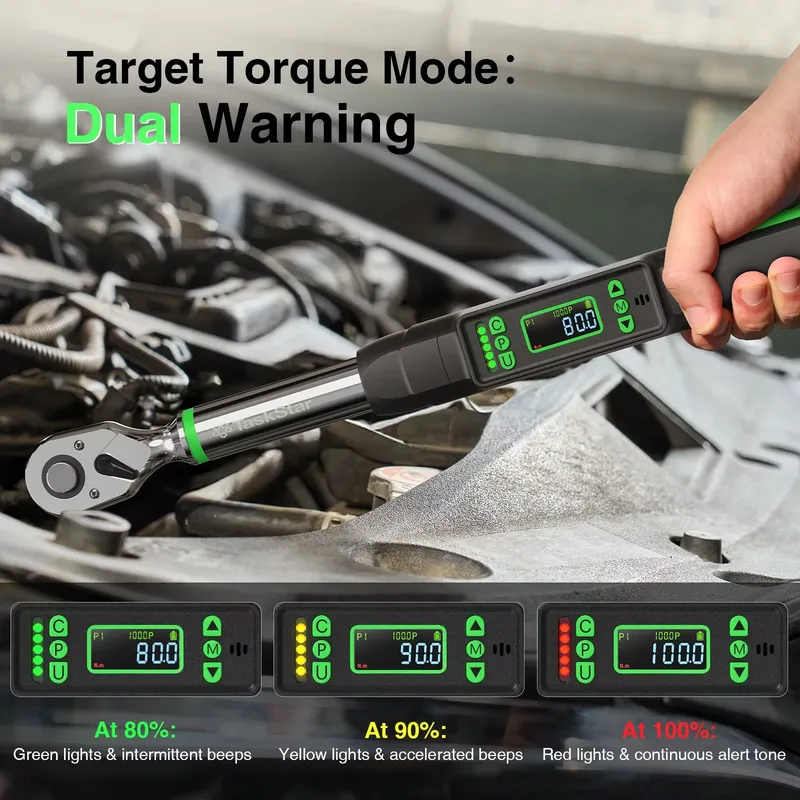 TaskStar 3/8-calowy cyfrowy kl – Electronic Torque Adapter 3/8 1/2 Digital recenzja i cena