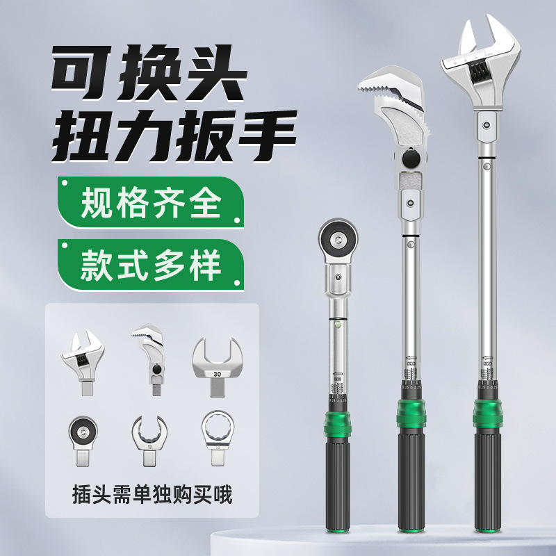 Klucz dynamometryczny z wymien – Interchangeable Head Torque Wrench Open recenzja i cena