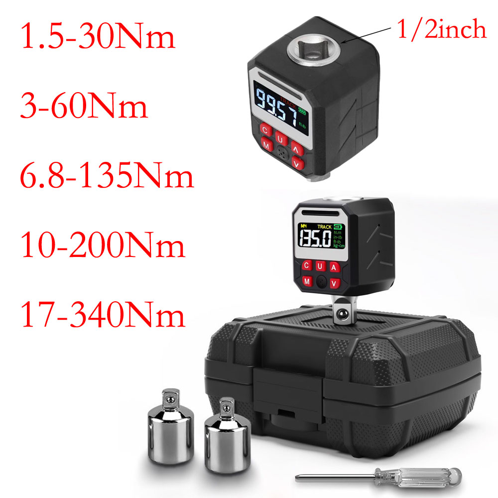 Adapter momentowy cyfrowy 1/2  – Digital Torque Wrench 1/2 Inch 200Nm recenzja i cena