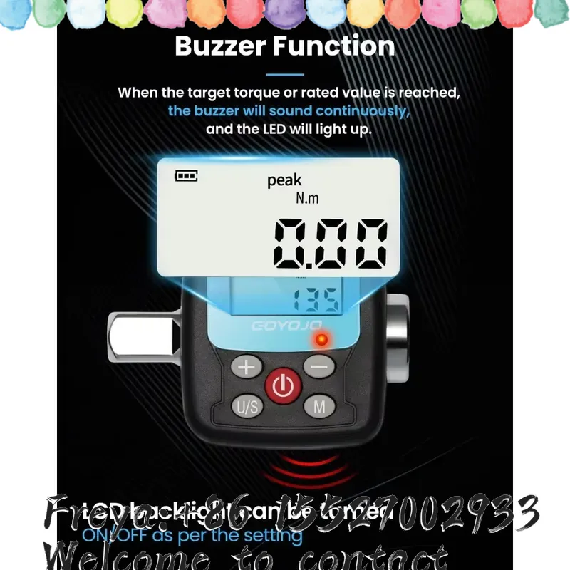 Adapter do klucza dynamometryc – Electronic Torque Adapter 3/8 1/2 Digital recenzja i cena