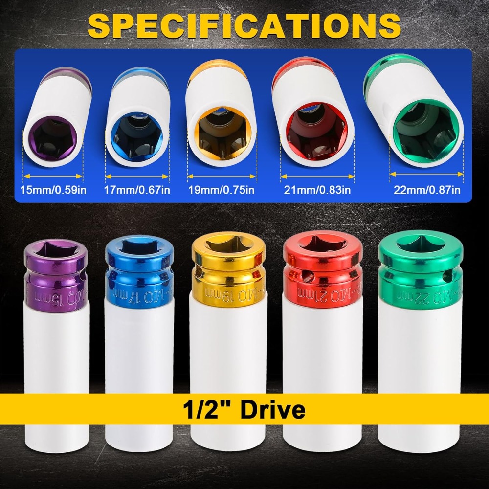 Zestaw nasadek udarowych do na – Impact Socket Thin Wall Deep Metric Set recenzja i cena